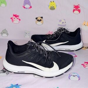 Nike Running Shoes - Black and White - Women's Size 6.5 US